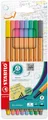 Produktbild: STABILO Fineliner Stabilo Point 88 Pastel Etui 8 St?ck