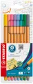 Produktbild: STABILO Fineliner STABILO point 88 Fineliner - 0,4 mm - 8er Set - pastellfarben