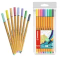 Produktbild: Stabilo Point 88 Fineliner /8er Set/ Pastell 88/8-01