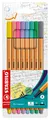 Produktbild: STABILO Fineliner point 88 Pastel Colors, 8er Kartonetui