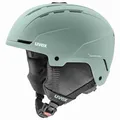 Produktbild: uvex Stance - robuster, effizient belüfteter Skihelm für Damen und Herren mit individueller Größenanpassung - Oxid Green matt - 54-58 cm