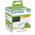 Produktbild: DYMO® Original Etikett für LabelWriter™, Adressen - weiss - permanent haftend, 2 x 130 Etiketten S0722370