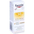 Produktbild: EUCERIN Sun CC Creme getönt mittel LSF 50+ 50 ml PZN 11321322