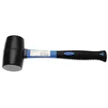 Produktbild: Holzhammer mit Stiel Glasfaser 500gr Gummi - Code bgs1961 FBGS1961 BGS Werkzeug