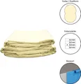Produktbild: Poolfolie Ersatzfolie Achtformbecken 470x300x120cm - Dicke 0,4mm - Einhängebiese - sand Poolfolie Ersatzfolie Achtformbecken 470x300x120cm - Dicke 0,4mm - Einhängebiese - sand