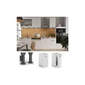 Produktbild: Vicco Schubunterschrank 40 cm FAME Line Küchenschrank Küchenzeile Landhaus Weiß