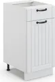 Produktbild: Küchenunterschrank Vicco Fame-Line Weiß Landhaus 40 cm ohne Arbeitsplatte, Model 36008