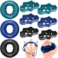 Produktbild: Griffkrafttrainer, Fingertrainer, Unterarmstärker 9-teiliges Set, Gezielte Kr...
