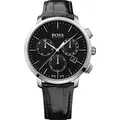 Produktbild: Hugo Boss Signature Herrenuhr aus Edelstahl Model HB1513266 - Schwarz