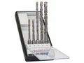 Produktbild: Bosch 5tlg. Robust Line Hammerbohrer-Set SDS-plus-5 Ø 5,6 x 115mm, 6,8,10 x 165m