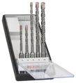 Produktbild: Bosch SDS-plus-5 Hammerbohrer-Set Ø 5/6/6/8/10 mm Stein Beton 2607019927