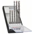 Produktbild: Bosch Accessories  2607019927 Hartmetall Hammerbohrer-Set 5teilig 5 mm, 6 mm,...
