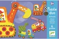 Produktbild: Djeco - Duo Puzzle: Articulo Véhicles