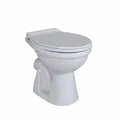 Produktbild: Stand WC Abgang Wand Toilette Softclose-Deckel Absenkautomatik Manhattan Grau