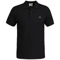 Produktbild: Gant Poloshirt Herren Poloshirt 1er Pack Baumwolle (Packung, 1er Pack) schwarz M (50)