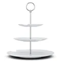Produktbild: FIFTYEIGHT PRODUCTS I Food Temple - 3 stufig (Porzellan, Durchmesser Teller 18-24 com, weiß, Made in Germany)