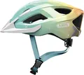 Produktbild: ABUS Stadthelm Aduro 2.0 - Allround-Fahrradhelm Blau (Blue Art) S 51-55 cm
