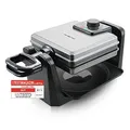 Produktbild: Emerio Drehbares Waffeleisen WM-110984 mit 1000 Watt für Belgische Waffeln