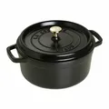 Produktbild: STAUB France Cocotte 24 cm - 3,8 Liter Gusseisen schwarz