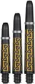 Produktbild: Shot Dart Shafts Koi Carbon mit Federring Hochwertige Dart Schäfte Stabil & Lange Haltbar (Short, Gold)