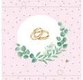 Produktbild: Ambiente Luxury Paper Products Papierserviette 20 Servietten Wedding Branch lilac 33x33cm, (20 St)