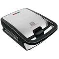Produktbild: Tefal SW854D Sandwichmaker & Waffeleisen Kombigerät - 700 Watt, 4 Platten