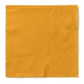 Produktbild: MANK Serviette in CURRY/ORANGE aus 3-lagigem Tissue, 33x33 cm, 1/4 Falz, 100 Stück, elegante Papierservietten für Gastronomie, Catering, Hochzeit & Events