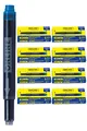 Produktbild: ONLINE 40x kompatible LAMY Patronen blau, auch für Pelikan, Stabilo etc, Universal Tintenpatronen, Füller Patronen, löschbar, für Füllhalter & Tintenroller, Vorteilspack königsblau