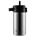 Produktbild: Helios Pump-Isolierkanne Coffeestation, 3.5 l, 360° Drehung silberfarben 3.5 l