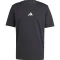 Produktbild: Adidas Herren Essentials SMALL Logo Single Jersey Tee, Black/White, S (S) (JE9024)
