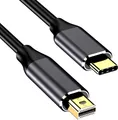 Produktbild: Reagle Thunderbolt Usb-C Mini Displayport 4K 60Hz 1.8M Kabel Typ C Zu Mini Dp Kompatibel Macbook Pro Air Imac Monitor Projektor