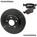 Produktbild: Rotinger Bremsscheiben-Set inkl. Breck Bremsbeläge VA Audi A3 VW Bora Golf GL