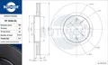 Produktbild: 2x ROTINGER Bremsscheibe GRAPHITE LINE RT 2544-GL 16 für VW GOLF 4 Variant 1J5 1