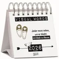 Produktbild: Visual Words 2026 | Verlag Korsch | Deutsch | Kalender | 54 S. | 2026