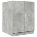 Produktbild: vidaXL Waschmaschinenschrank Betongrau 70,5x71,5x91,5 cm, Waschmaschinenregal, Badschrank, Badezimmermöbel, Badezimmerschrank, Badezimmerregal