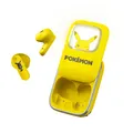 Produktbild: Pokemon, Bluetooth 5.3 In‑Ear TWS Kopfhörer mit Pikachu‑Anhänger & Case, Gelb