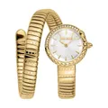 Produktbild: Just Cavalli Damenuhr Analog Quarz mit Edelstahlarmband JC1L301M0025, Silber grau, Mode