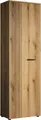 Produktbild: Home affaire Garderobenschrank Amrum (1-St) Garderobenschrank mit 2 Türen & 1 Kleiderstange – (B/T/H) 60/36/196 cm