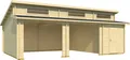 Produktbild: LASITA MAJA Garage Hawaii (Für 2 Fahrzeuge geeignet), BxTxH: 820x579x780 cm