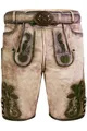 Produktbild: Edelnice Trachtenmode hochwertige Kurze Trachtenlederhose aus Ziegenleder Michael Gr. 60