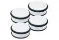 Produktbild: hrb Bodentürstopper Türstopper aus Edelstahl schwerer Stopper für Boden (4 St)