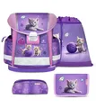 Produktbild: Belmil Schulranzen Set Classy 4-tlg ab 1. Klasse 403 Little Kittens Kleine Katze