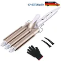 Produktbild: 3 Fässer Lockenstab 22mm Keramik Heizung 33