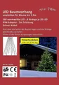 Produktbild: Star-Max LED Baumvorhang 160 LED 8 Stränge je 20 LED IP44 Adapter 5m Zuleitung