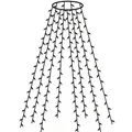 Produktbild: FHS Baumvorhang 160 LED 8 Stränge je 20 LED, Strang 2,0 m, IP44, mit Timer