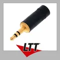 Produktbild: Neutrik REAN NYS 231 BG REAN Mini Stereo Klinkenstecker 3,5 mm mit goldene