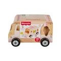 Produktbild: Fisher-Price Formensortierer für Kleinkinder Eiswagen aus Holz, 8 Holzteile für die spielerische Entwicklung für Kinder ab 18 Monaten, HXT86
