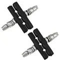 Produktbild: 4x Fahrrad V-Brake Bremsbeläge V-Break Bremsschuhe Bremsklötze 70mm Shimano Sram