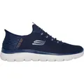 Produktbild: Skechers Herren Slipper Sportlich Gummisohle blau (42.5) (232457)