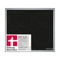 Produktbild: Bosch PXX645HC1E, Stiftung Warentest GUT (2,3)*, Serie 6 Smartes Induktionskochfeld (autark), 60 cm, Freie Platzwahl, 28 cm Induktions-Kochzone, Umlaufender Rahmen, Kochfeldbasierte Haubensteuerung